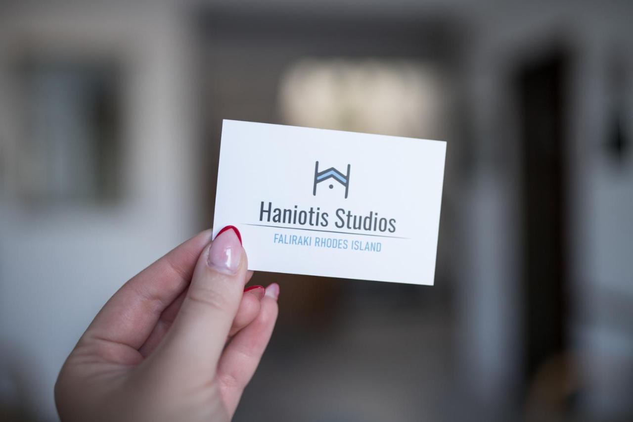 Haniotis Studios Faliraki Eksteriør bilde